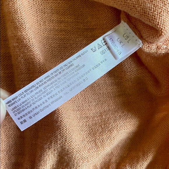 FP Beach Free People Peach Cropped Sweater - Picture 7 of 11